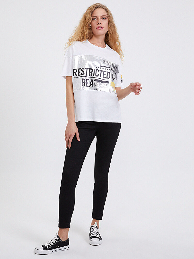 Regular Fit Kadın Tshirt K.kol