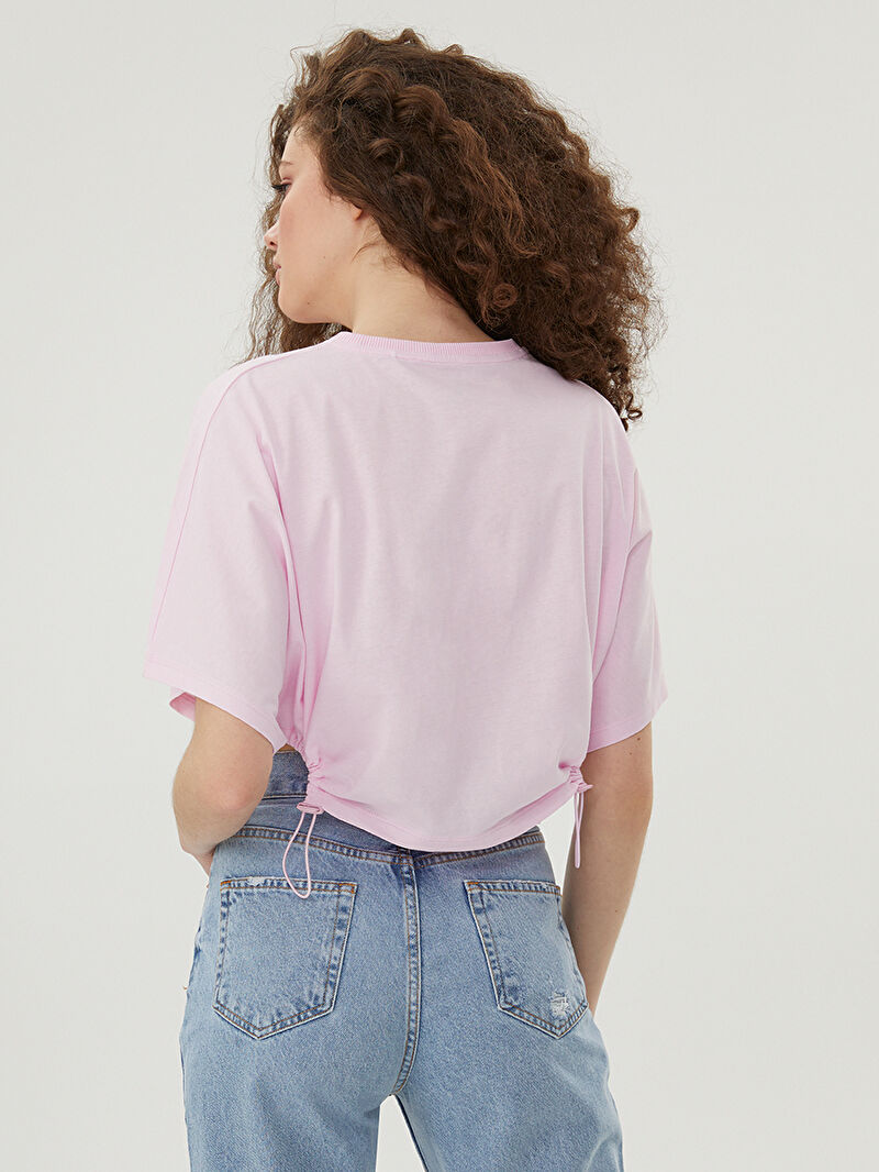 Crop Kadın Tshirt K.kol