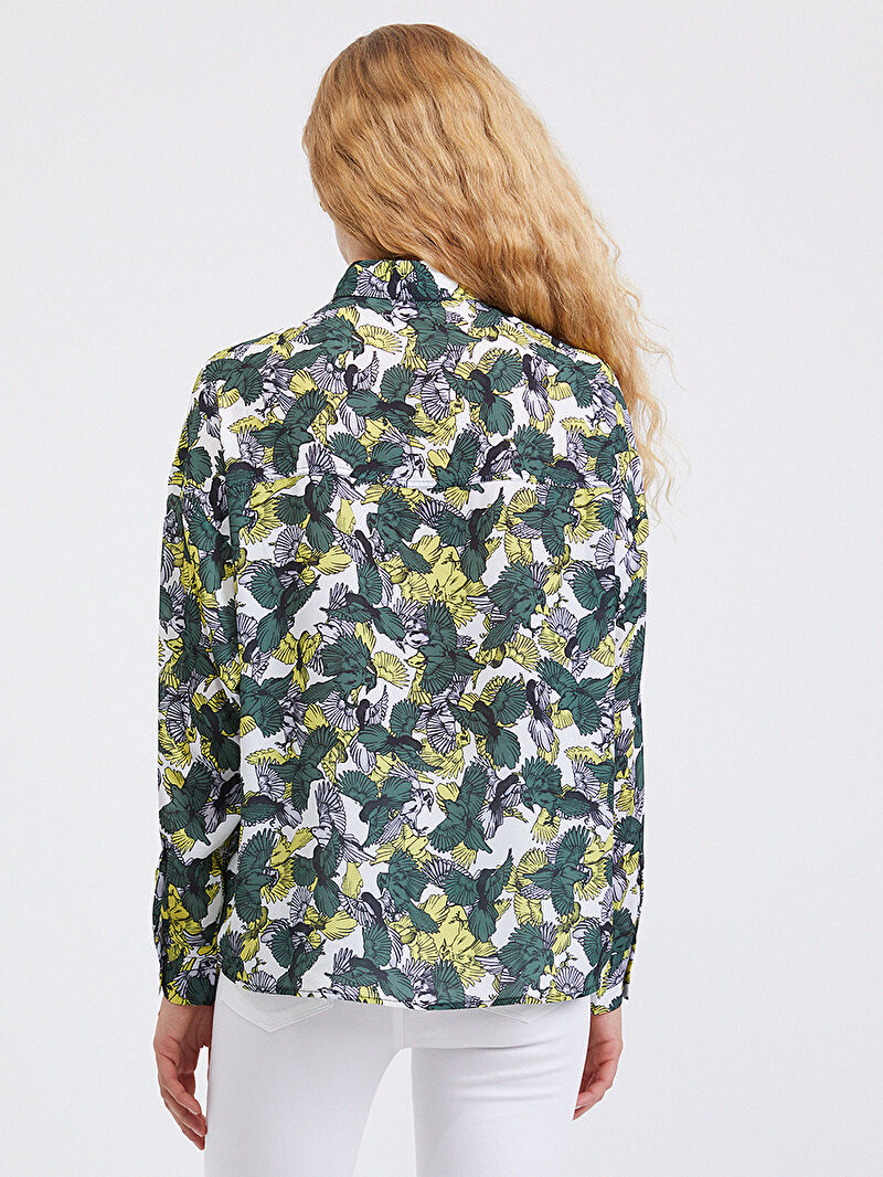 Regular Fit Kadın Gömlek U.kol