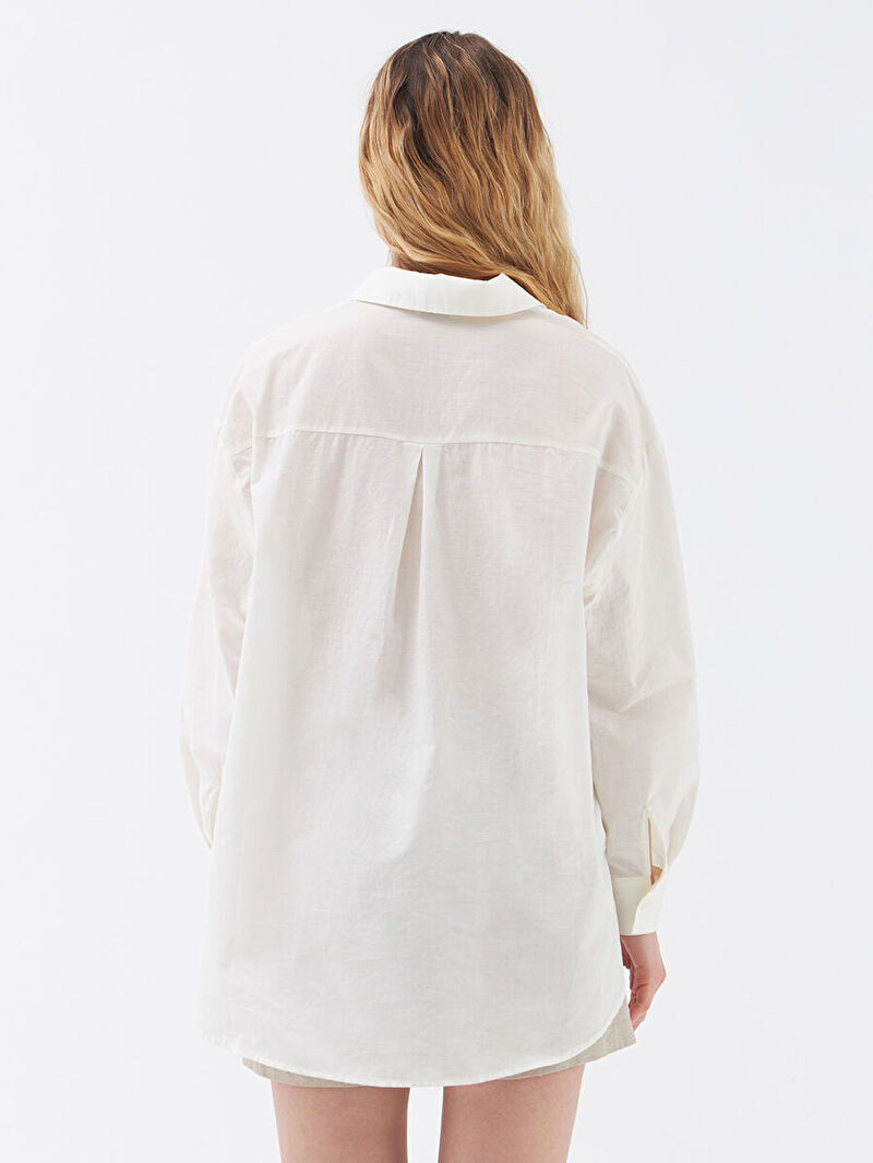 Loose Fit Kadın Gömlek U.kol