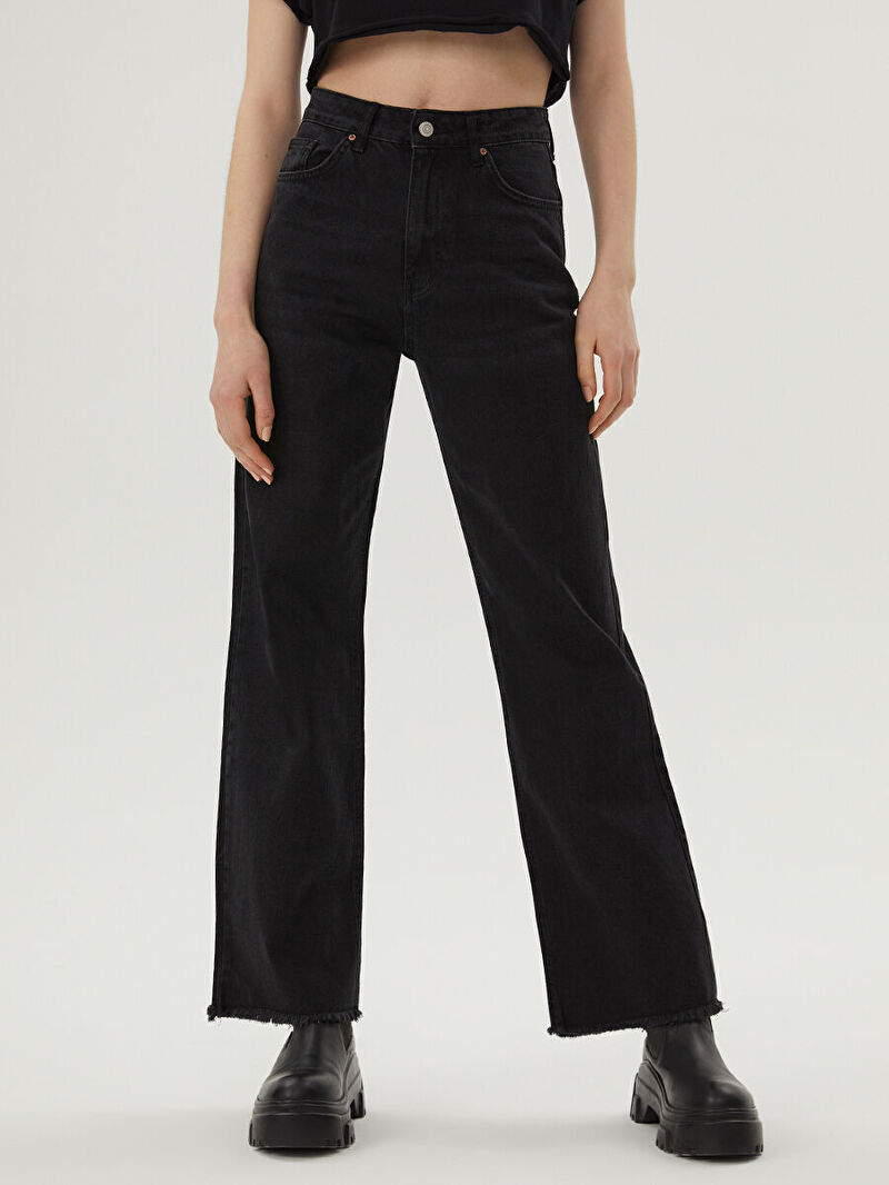 Wide Leg Regular Fit Kadın Pantolon