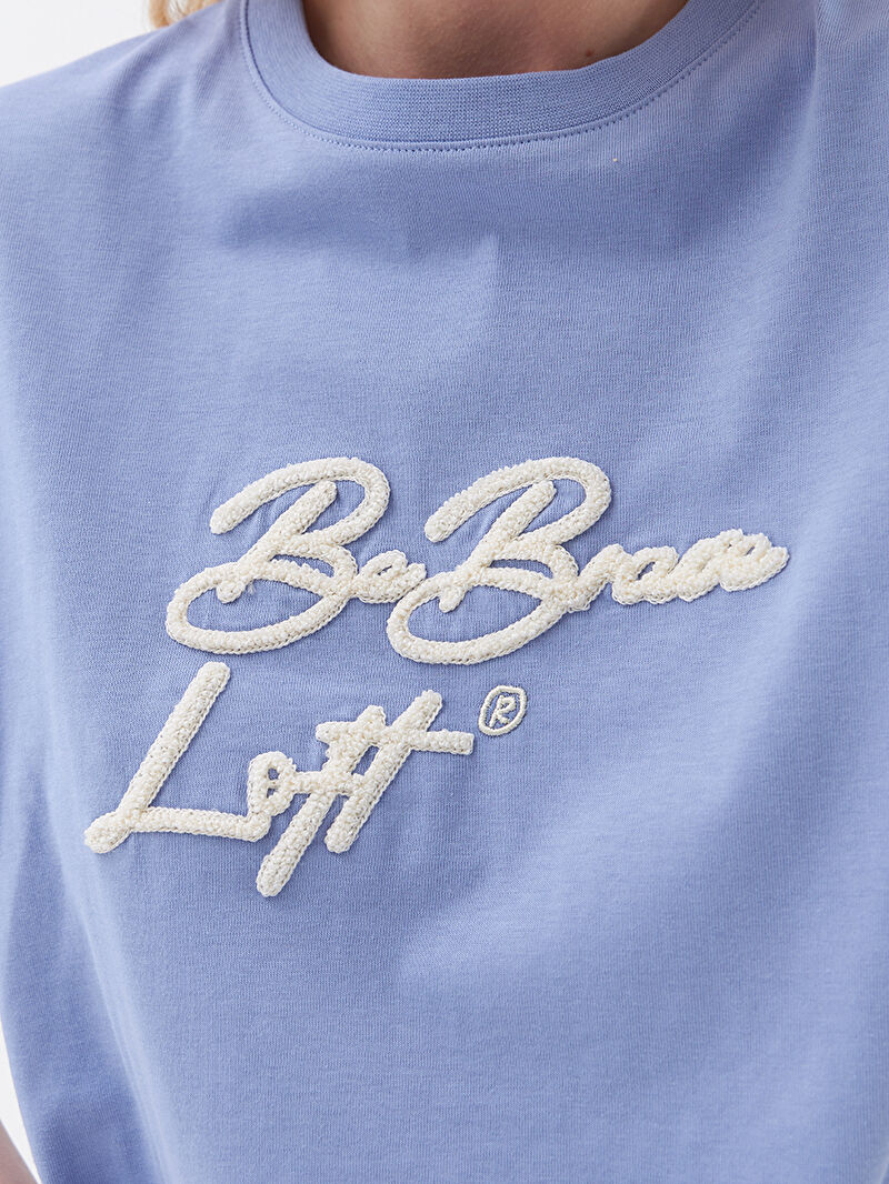 Long Crop Kadın Tshirt K.kol