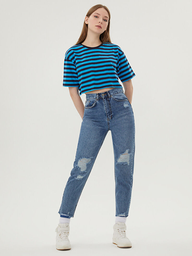 Mom Regular Fit Kadın Pantolon