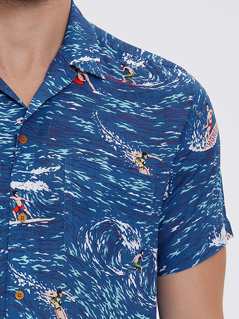 Relax Fit Erkek Gömlek K.kol