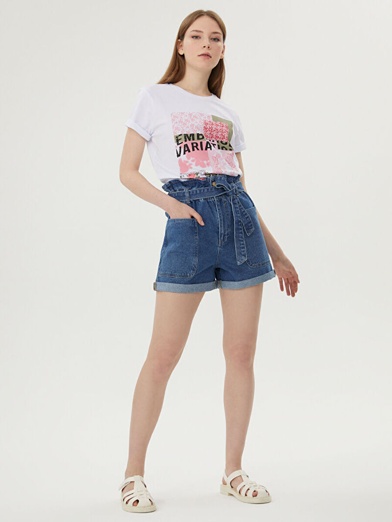 Regular Fit Kadın Şort