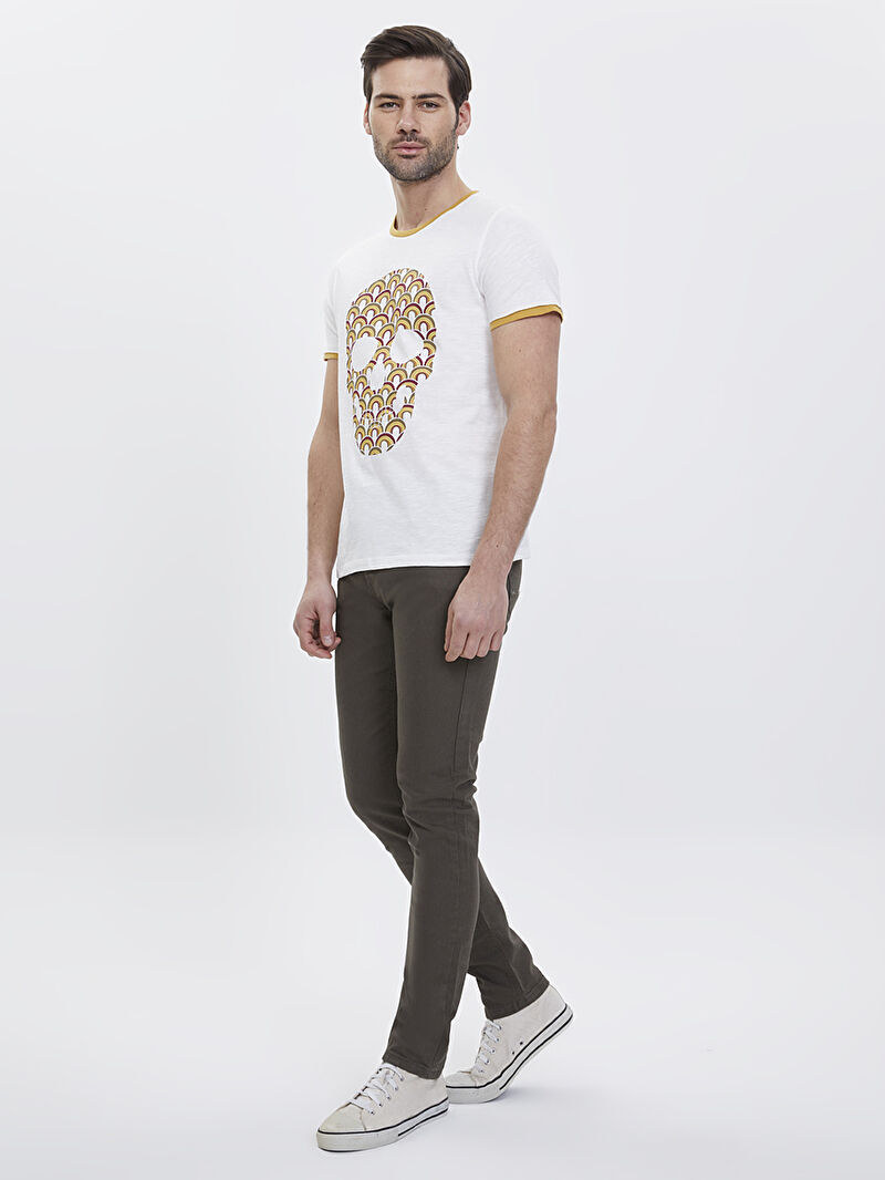 Slim Fit Erkek Tshirt K.kol