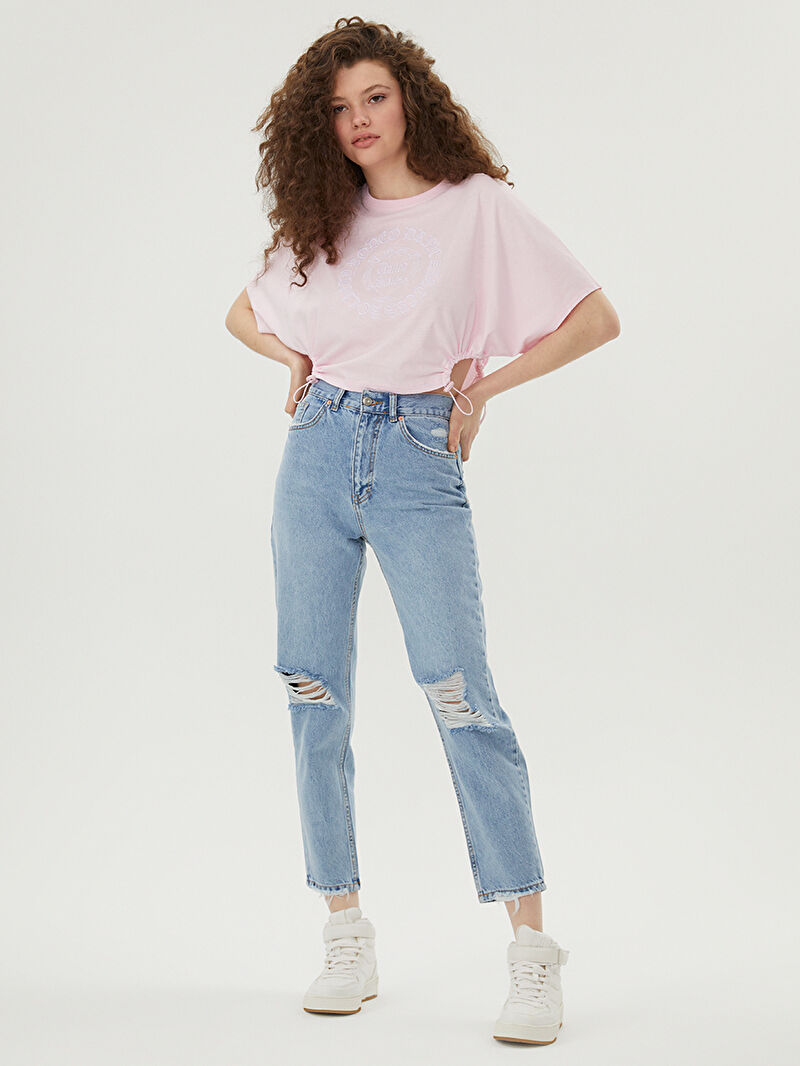 Mom Regular Fit Kadın Pantolon