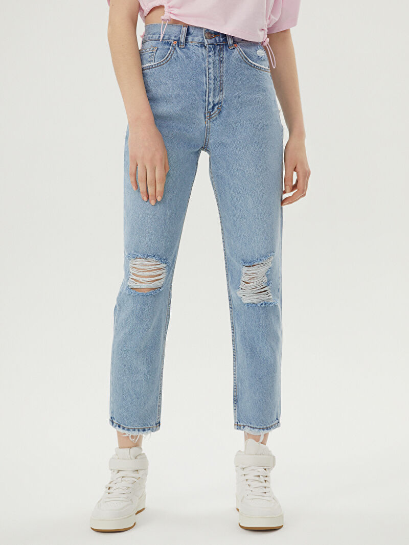 Mom Regular Fit Kadın Pantolon