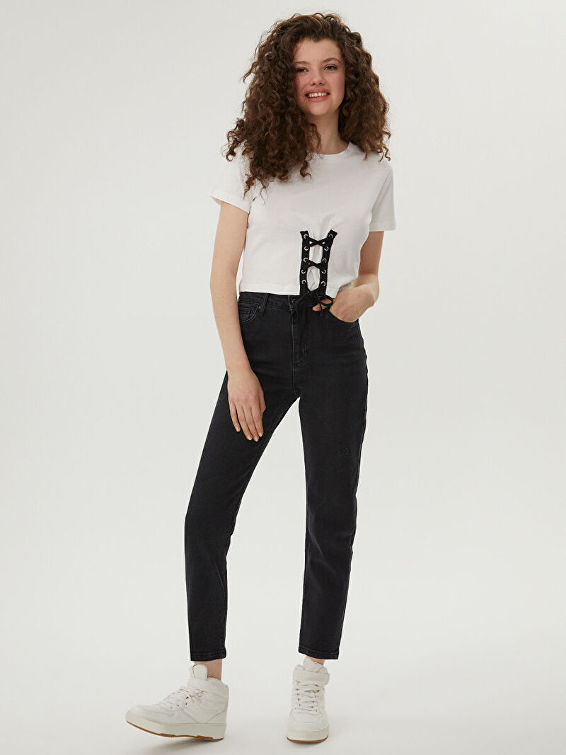 Girlfriend Ultra Slim Fit Kadın Pantolon