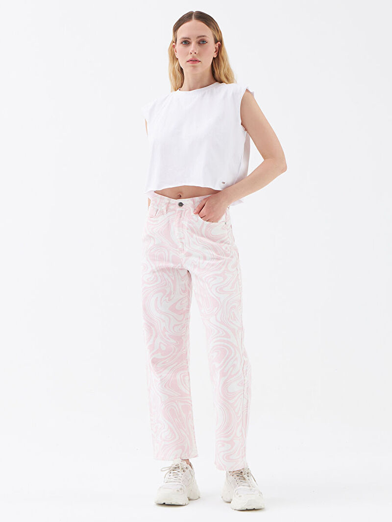 Crop Kadın Tshirt K.kol