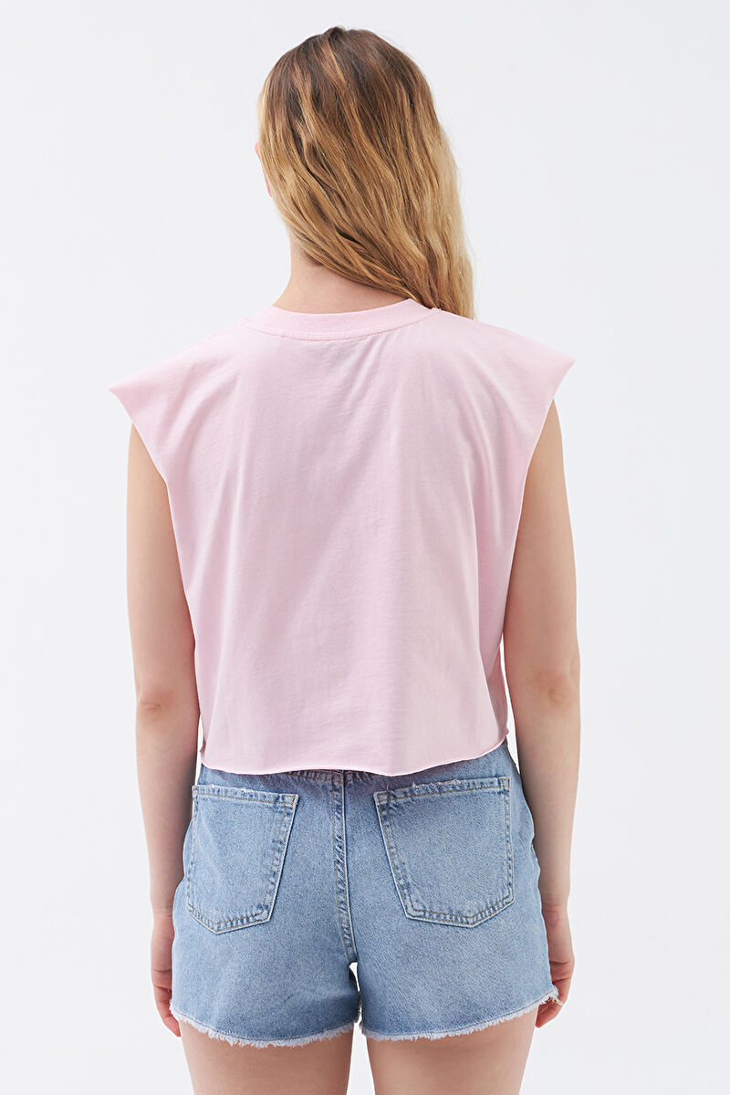 Crop Kadın Tshirt K.kol