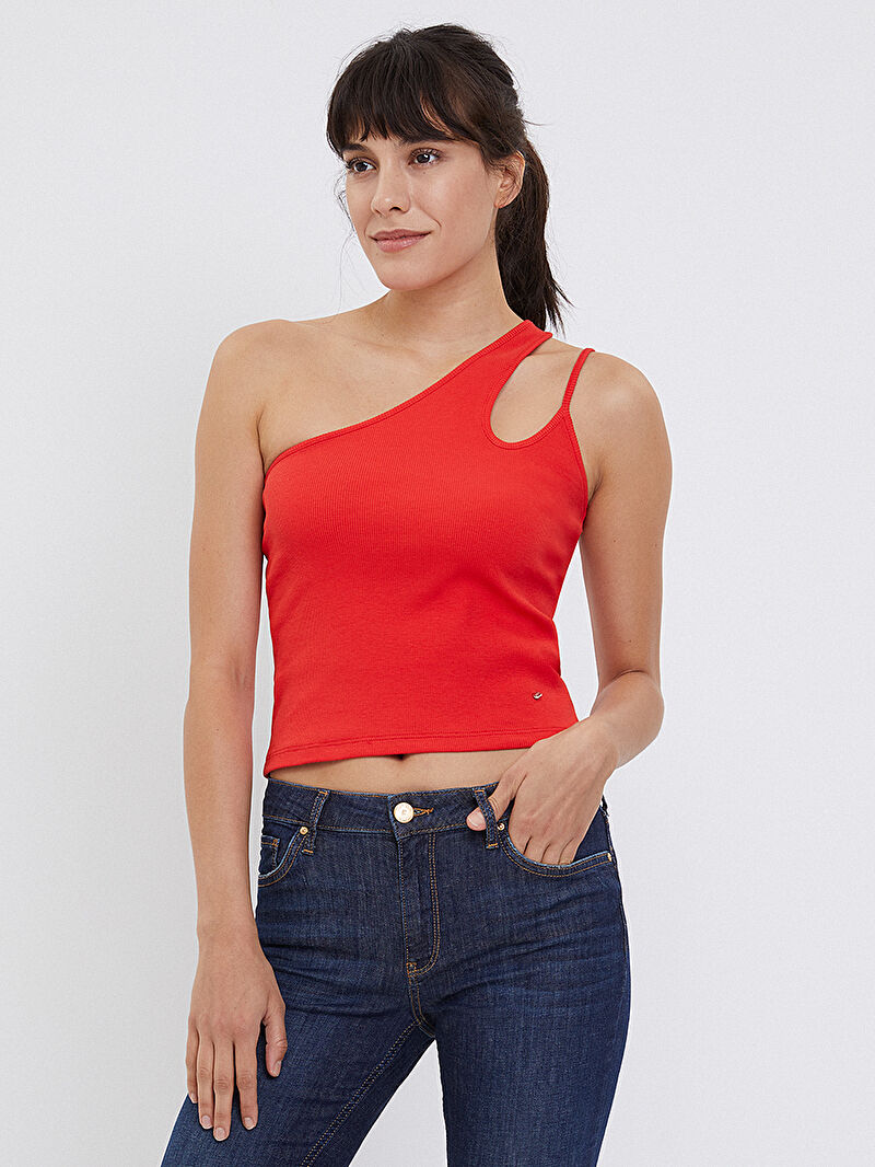 Slim Fit Kadın Atlet