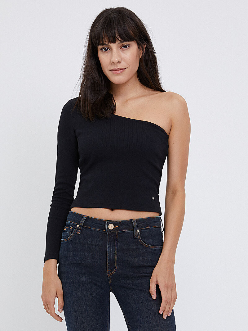 Slim Fit Kadın Bluz U.kol