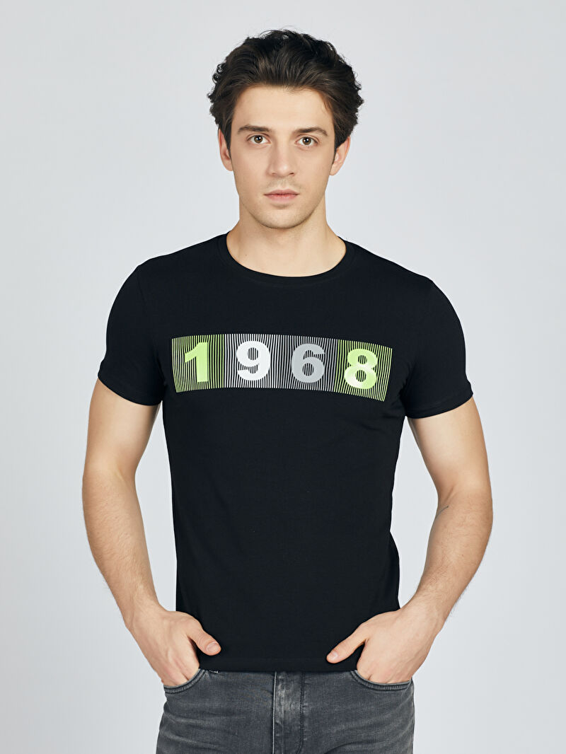 Slim Fit Erkek Tshirt K.kol