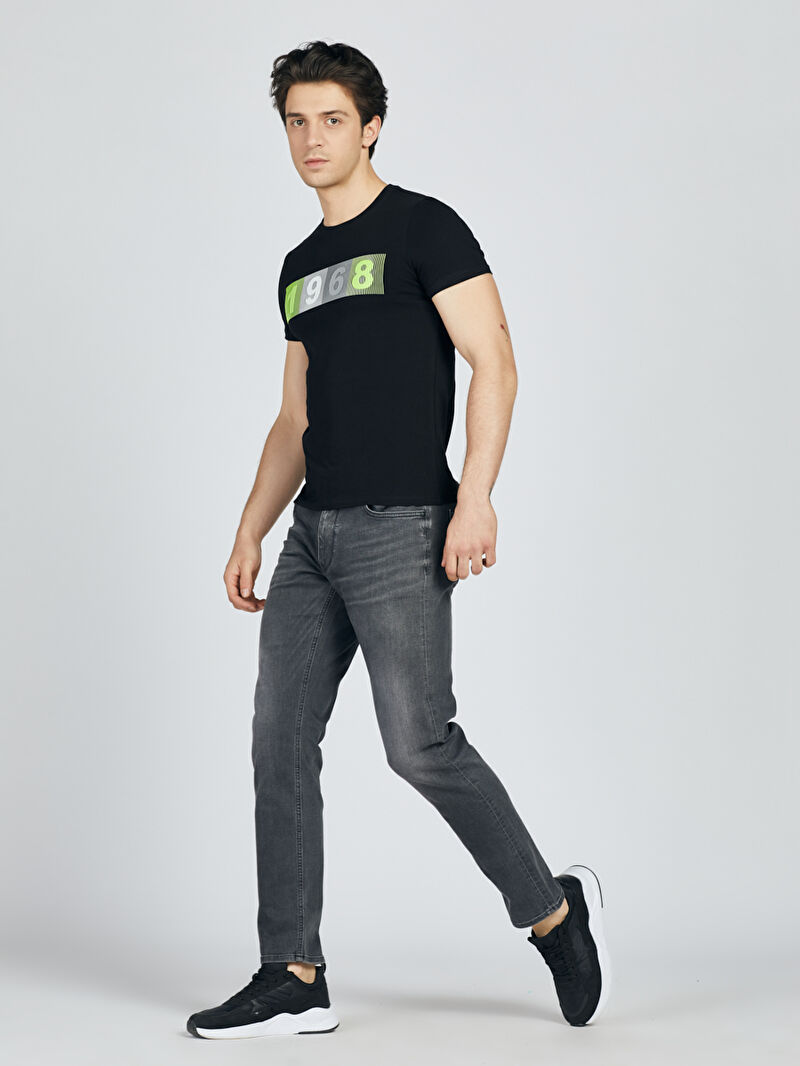 Slim Fit Erkek Tshirt K.kol
