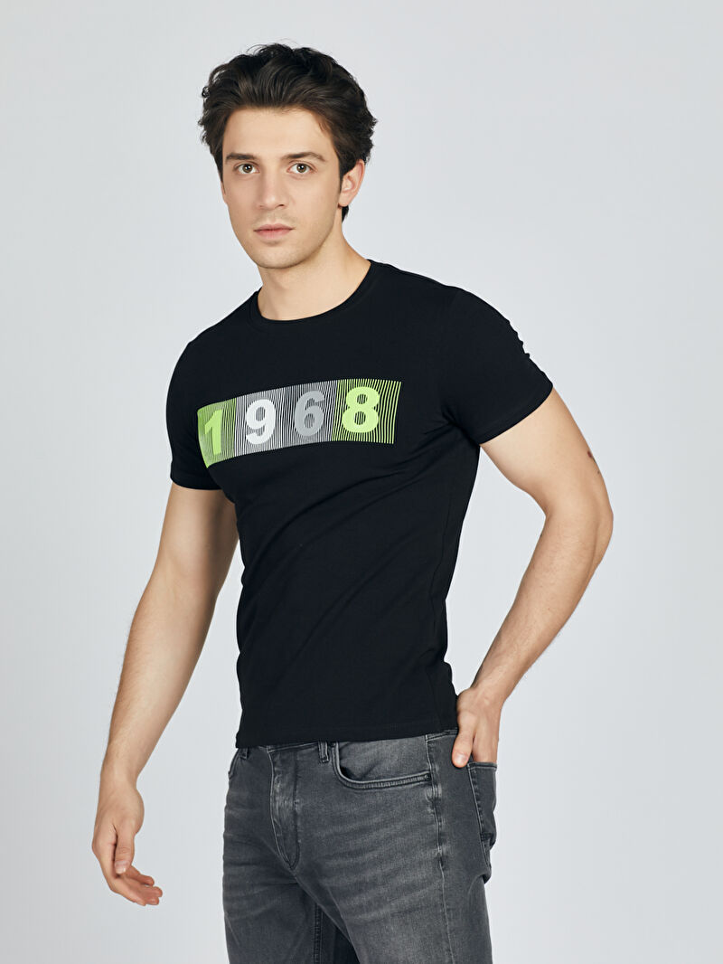 Slim Fit Erkek Tshirt K.kol