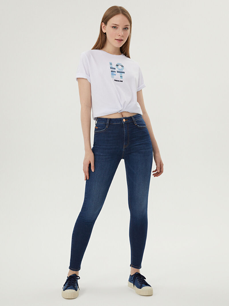 Natalie Skinny Fit Kadın Pantolon