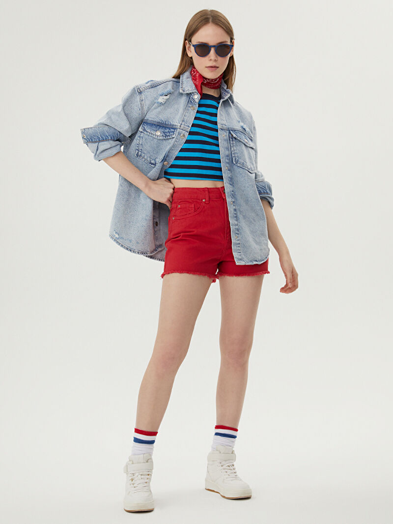 Regular Fit Kadın Şort