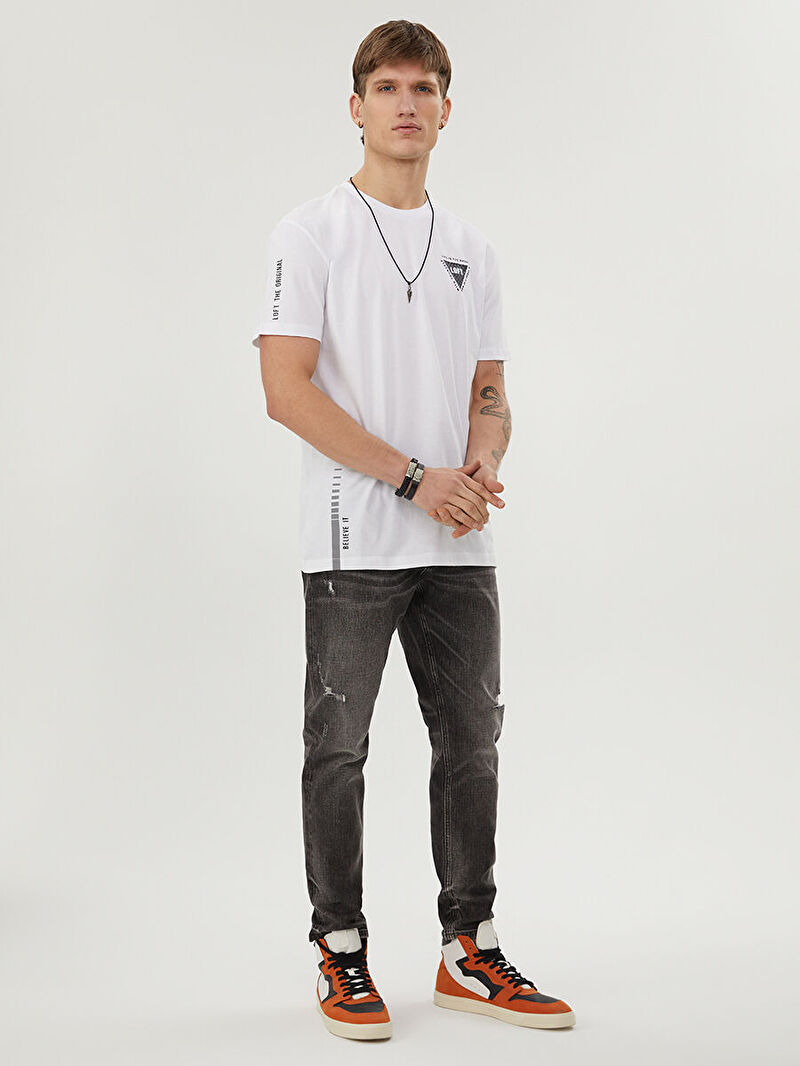 Loose Fit Erkek Tshirt K.kol
