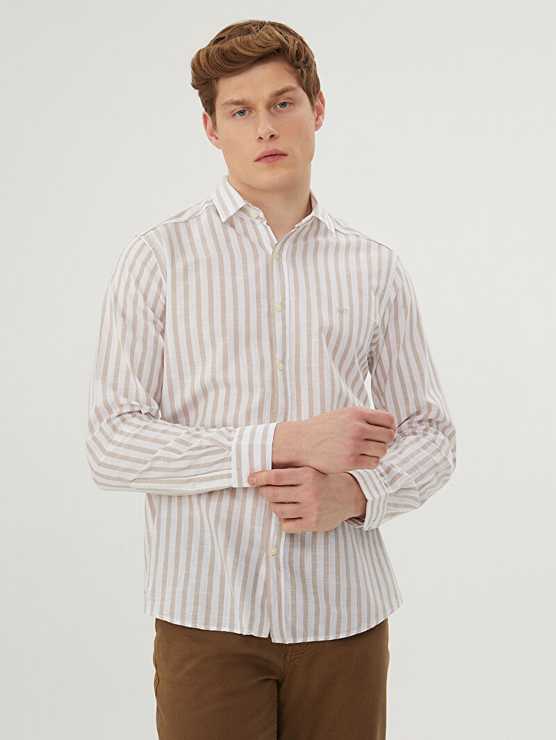 Regular Fit Erkek Gömlek U.kol