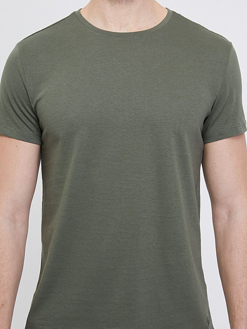 Slim Fit Erkek Tshirt K.kol