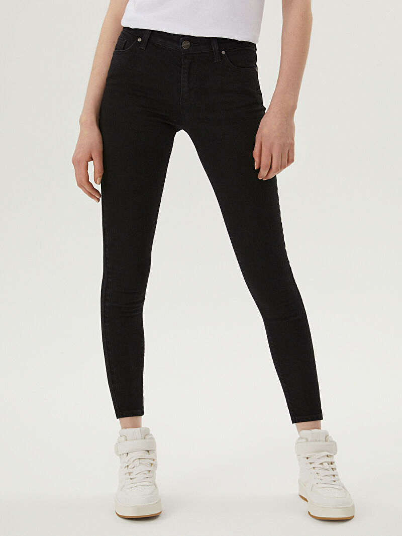 Nicole Skinny Fit Kadın Pantolon