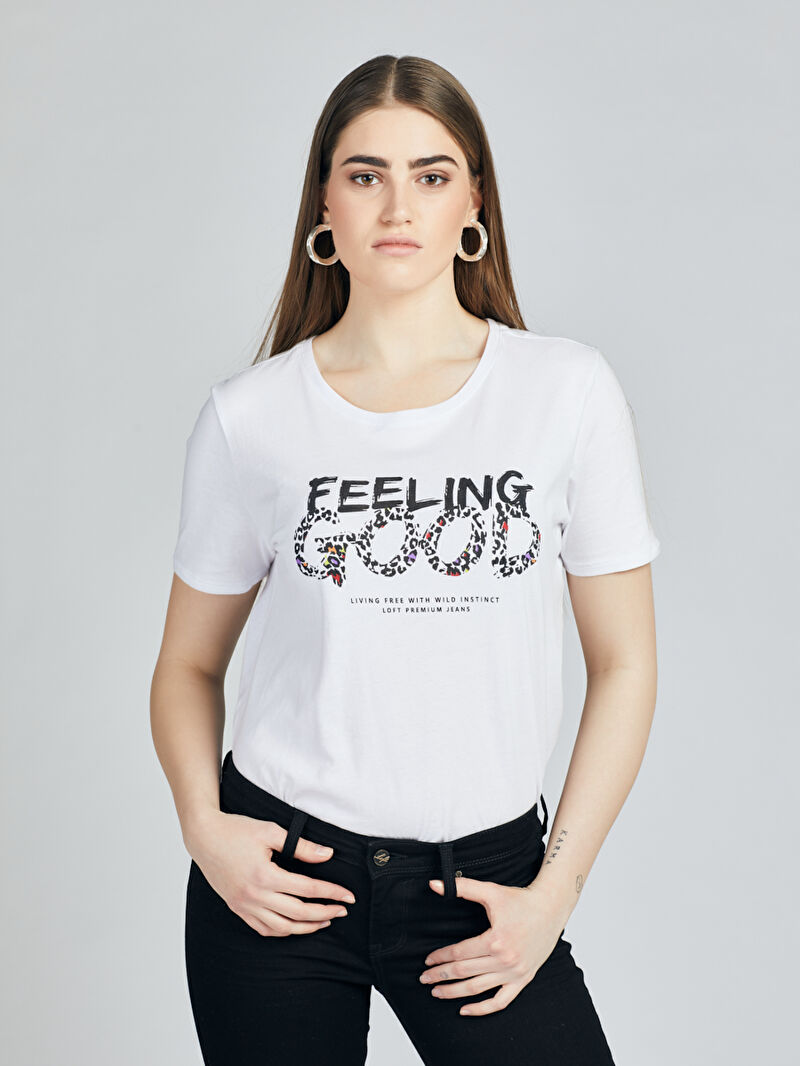 Slim Fit Kadın Tshirt K.kol