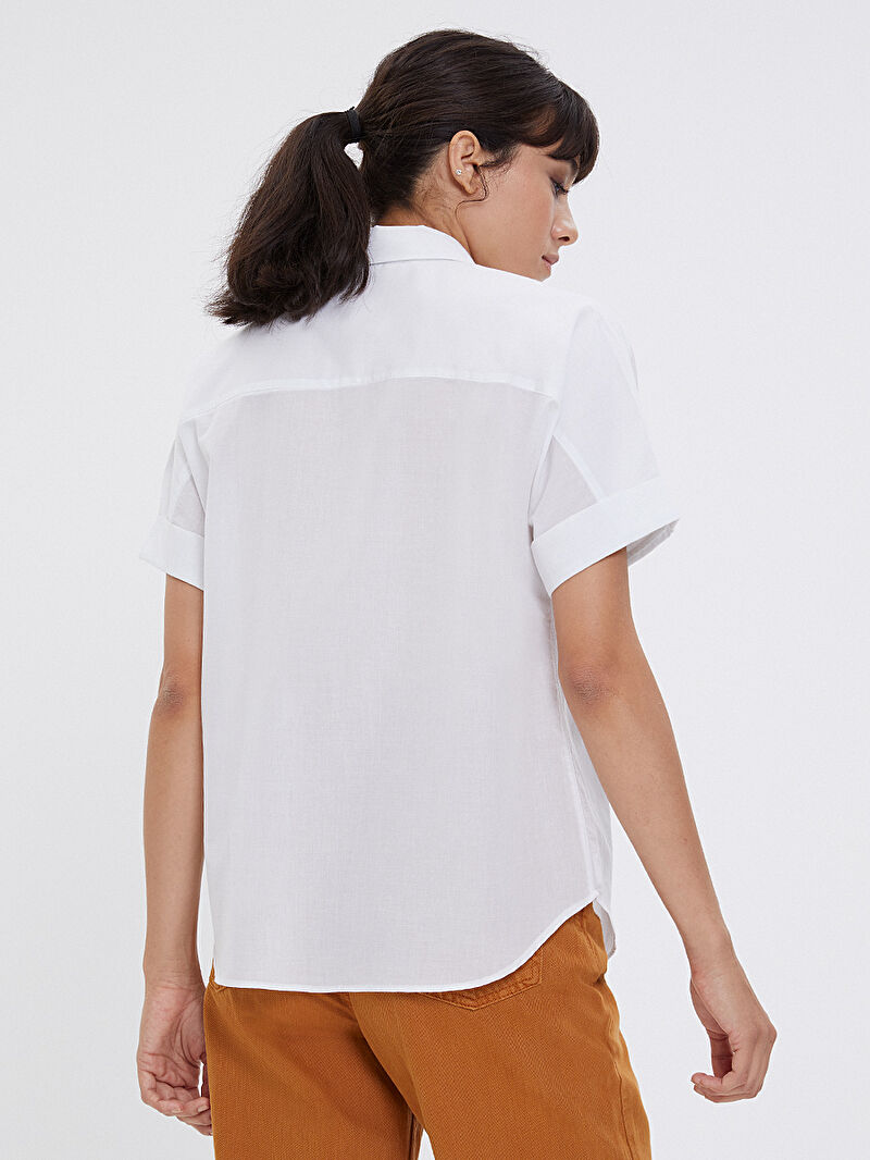 Regular Fit Kadın Gömlek K.kol