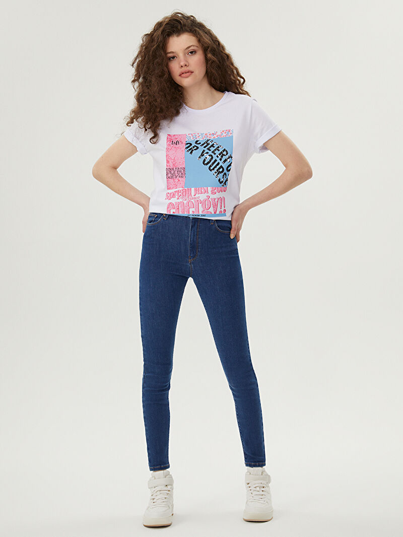 Natalie Skinny Fit Kadın Pantolon