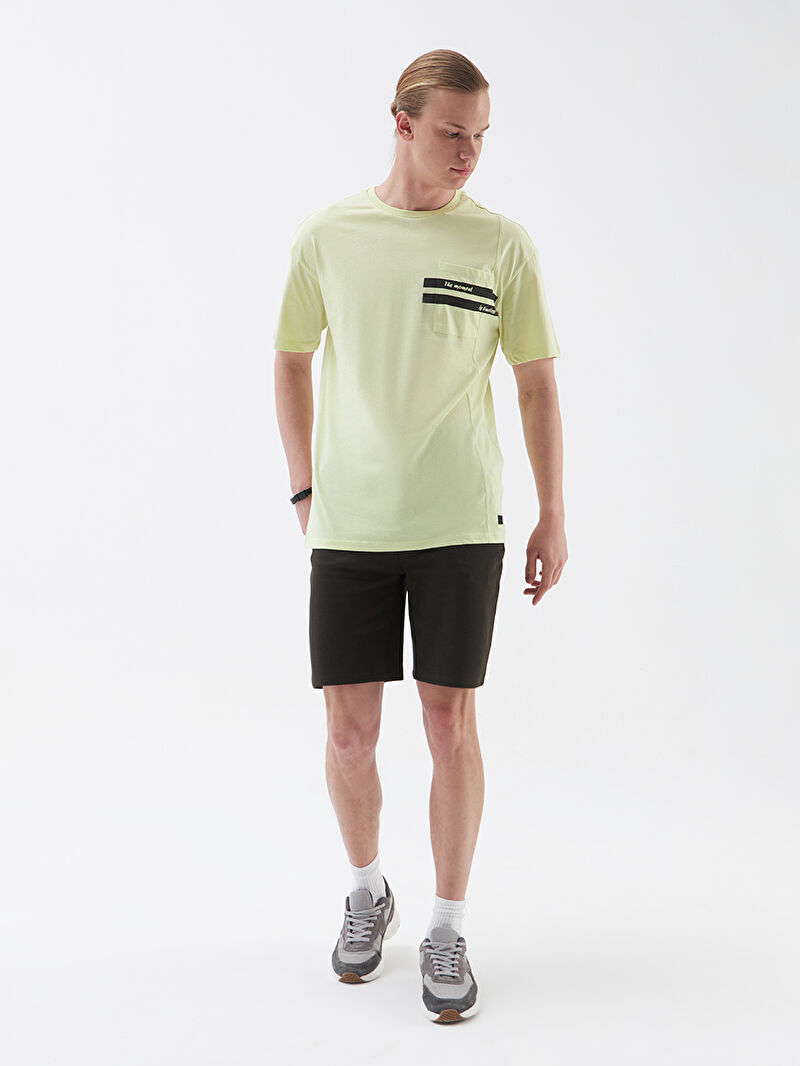 Oversize Fit Erkek Tshirt K.kol