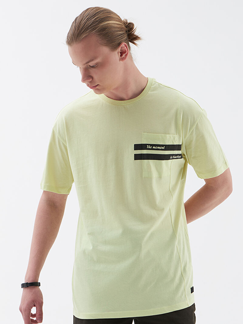 Oversize Fit Erkek Tshirt K.kol