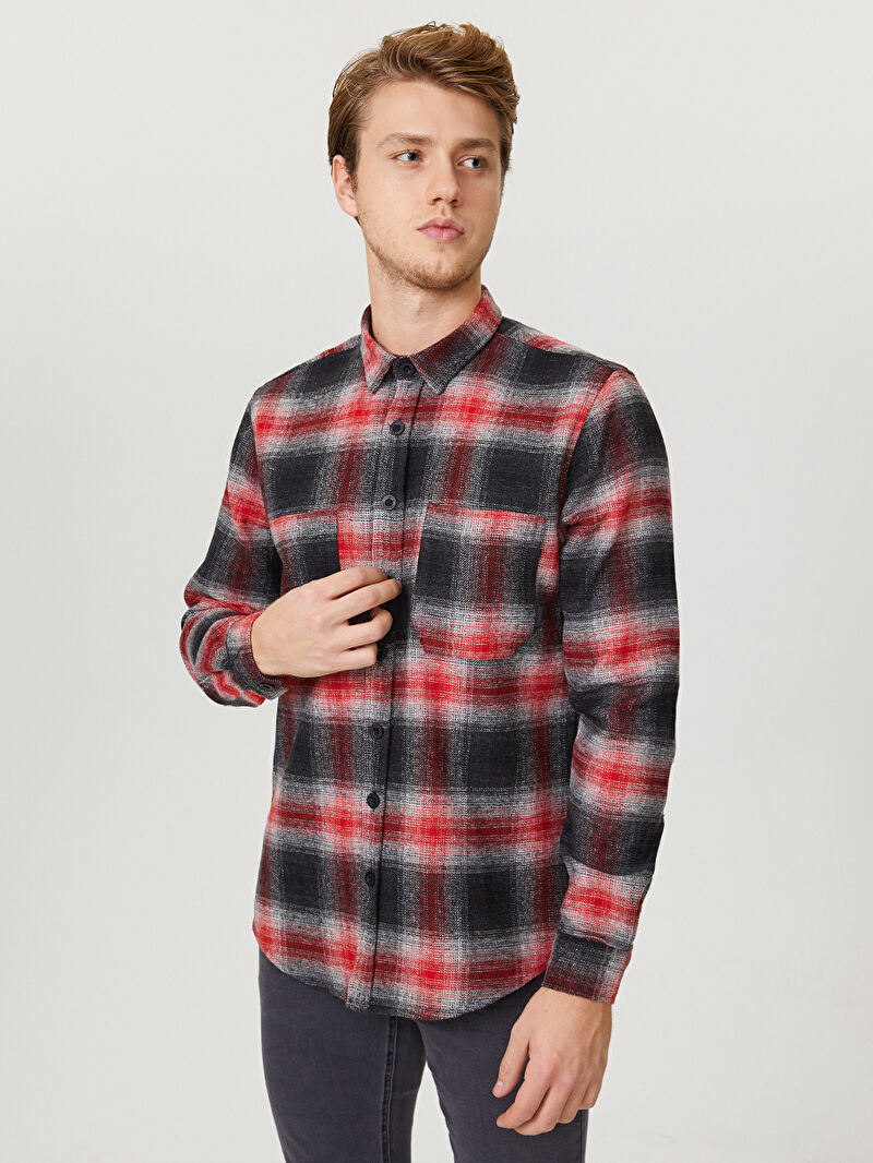 Regular Fit Erkek Gömlek U.kol