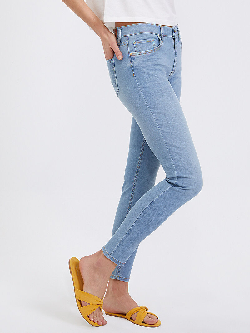 Nicole Skinny Fit Kadın Pantolon