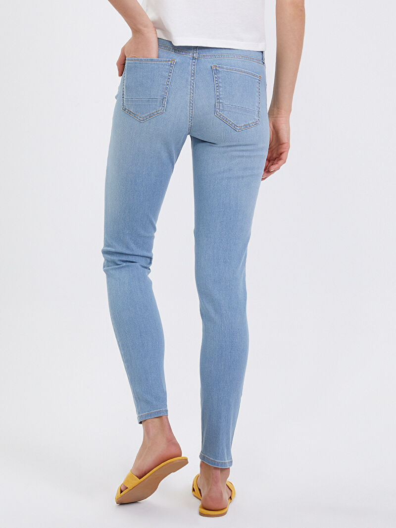 Nicole Skinny Fit Kadın Pantolon