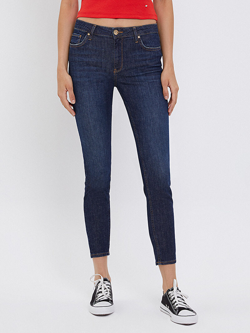 Nicole Skinny Fit Kadın Pantolon