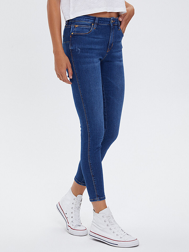 Nicole Skinny Fit Kadın Pantolon