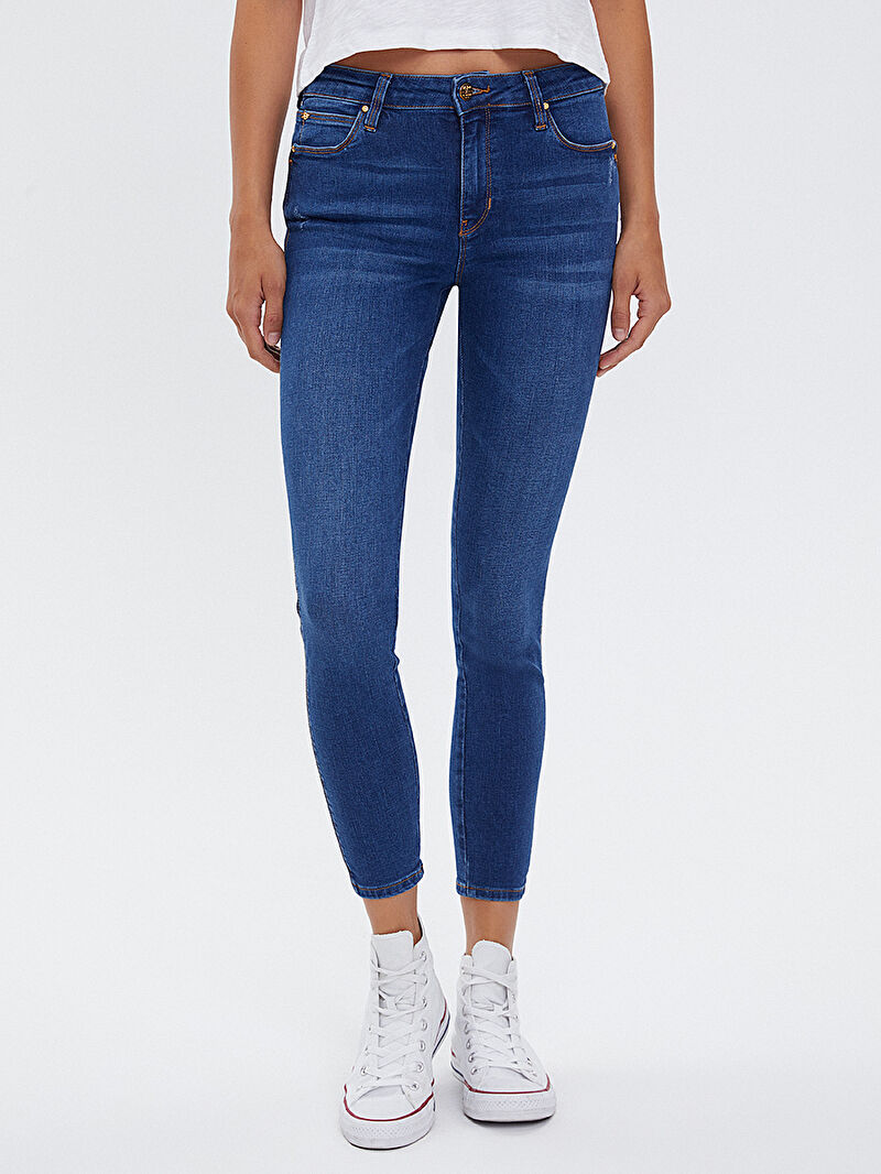 Nicole Skinny Fit Kadın Pantolon