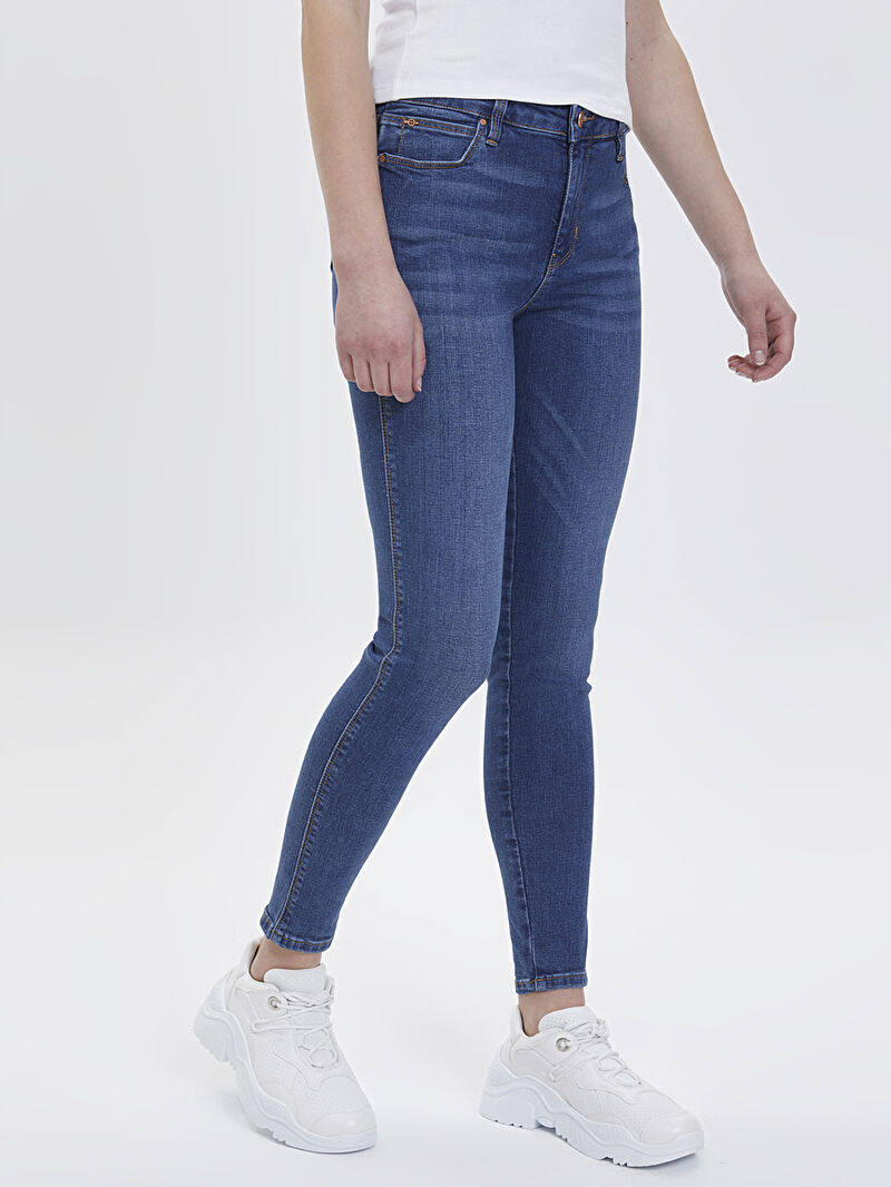 Nicole Skinny Fit Kadın Pantolon
