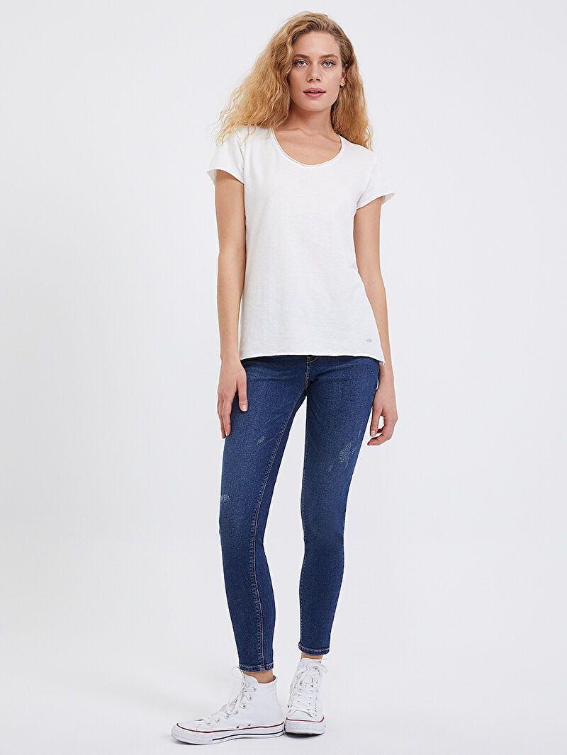 Nicole Skinny Fit Kadın Pantolon