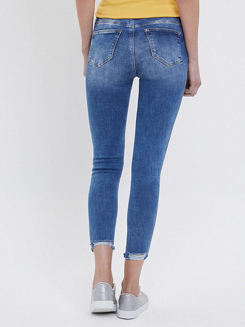 Nicole Skinny Fit Kadın Pantolon