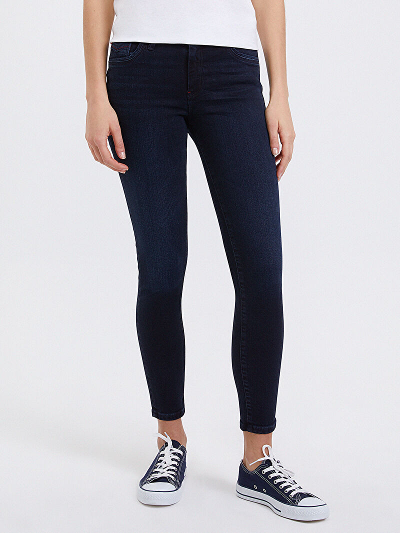 Nicole Skinny Fit Kadın Pantolon