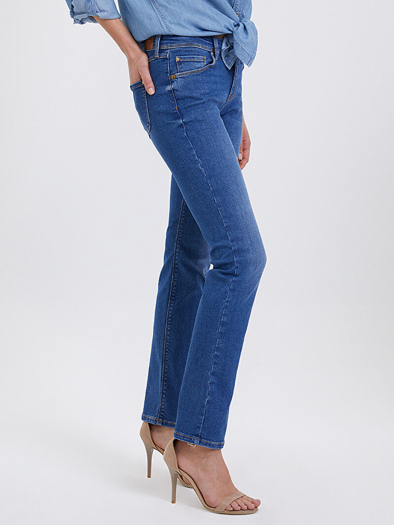 Cady Slim Fit Kadın Pantolon