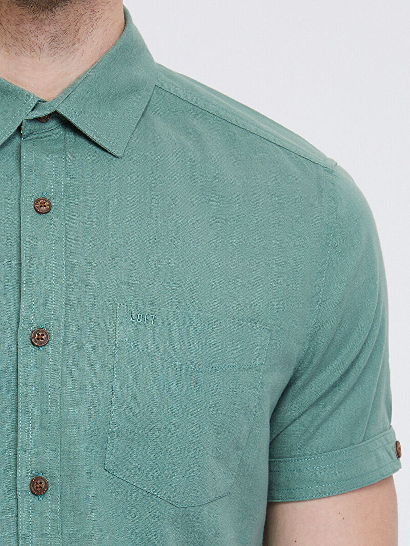 Regular Fit Erkek Gömlek K.kol