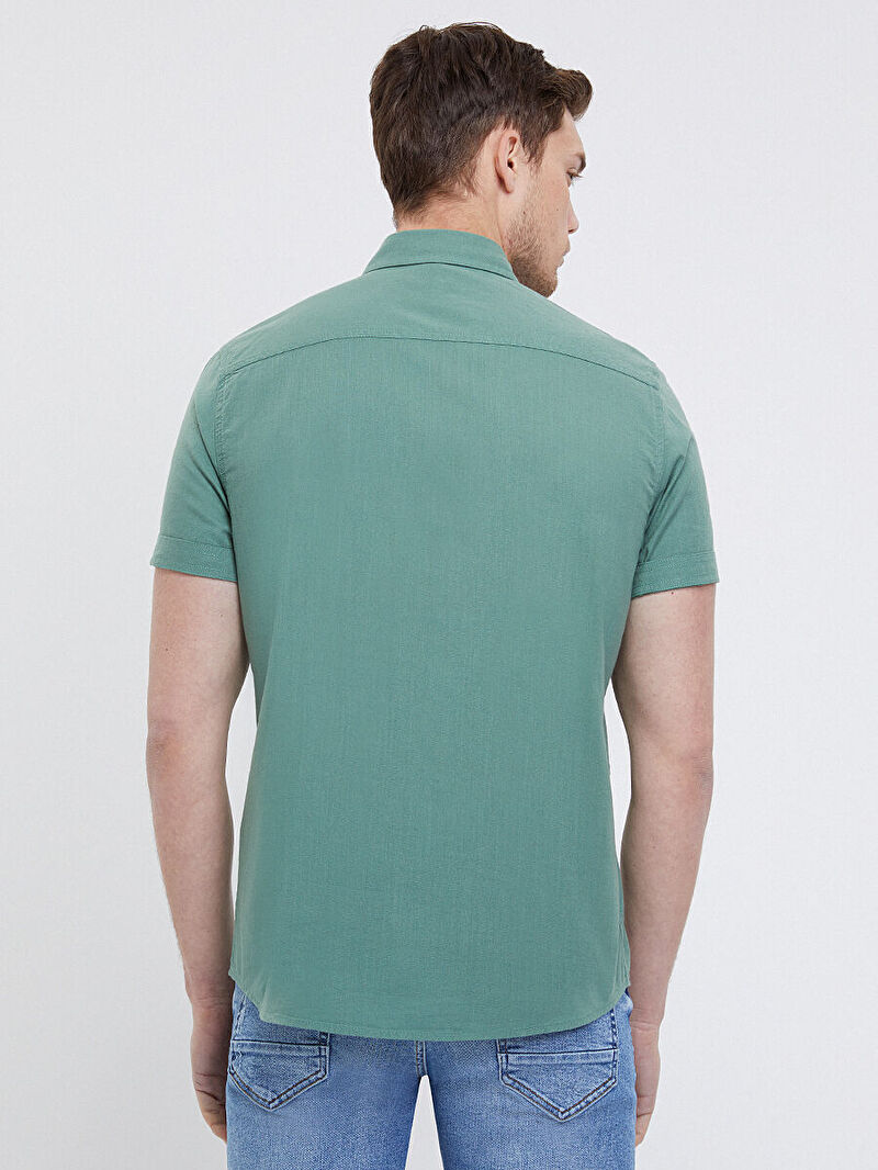 Regular Fit Erkek Gömlek K.kol