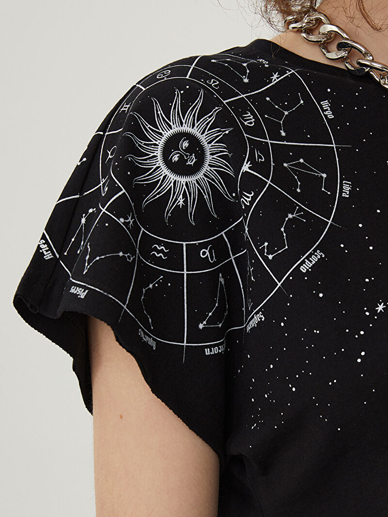 Crop Kadın Tshirt K.kol