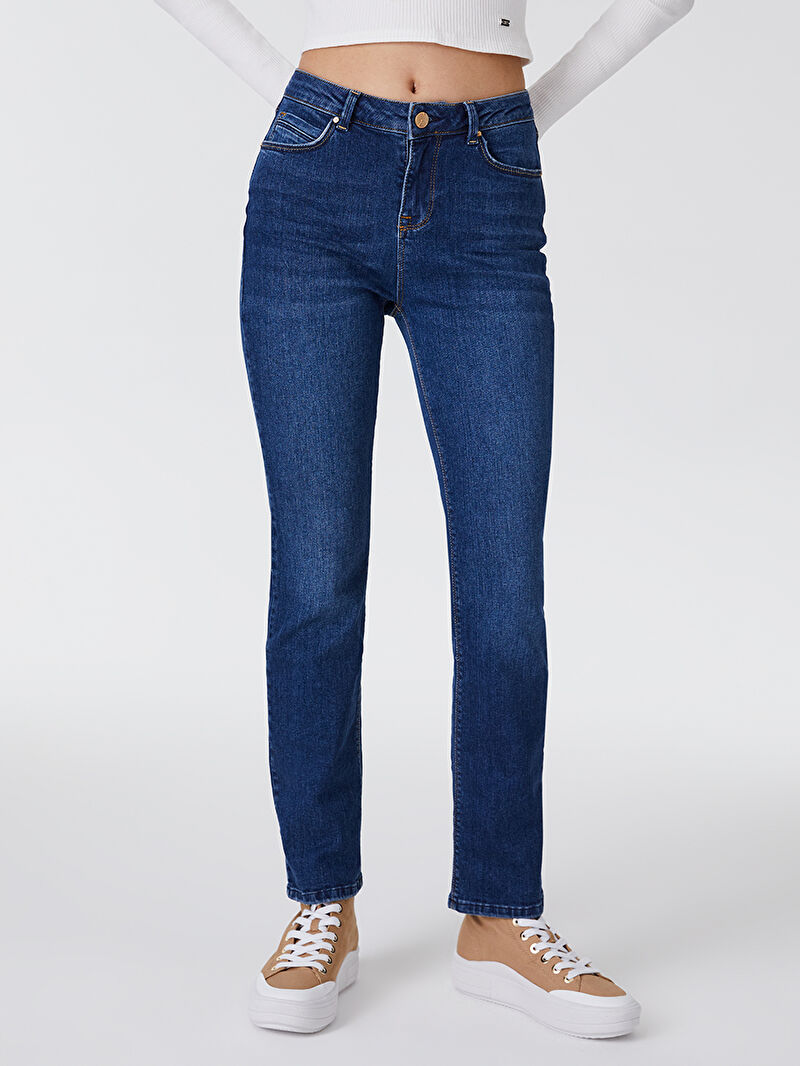 Cady Slim Fit Kadın Pantolon