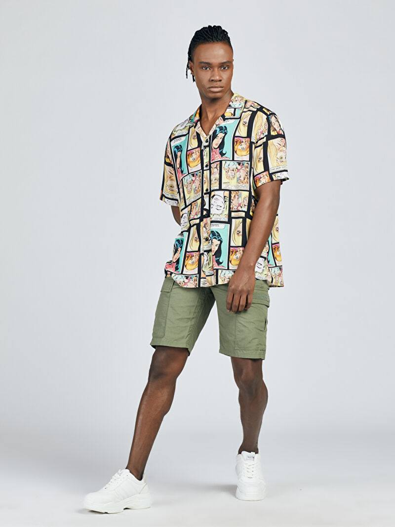 Relax Fit Erkek Gömlek K.kol