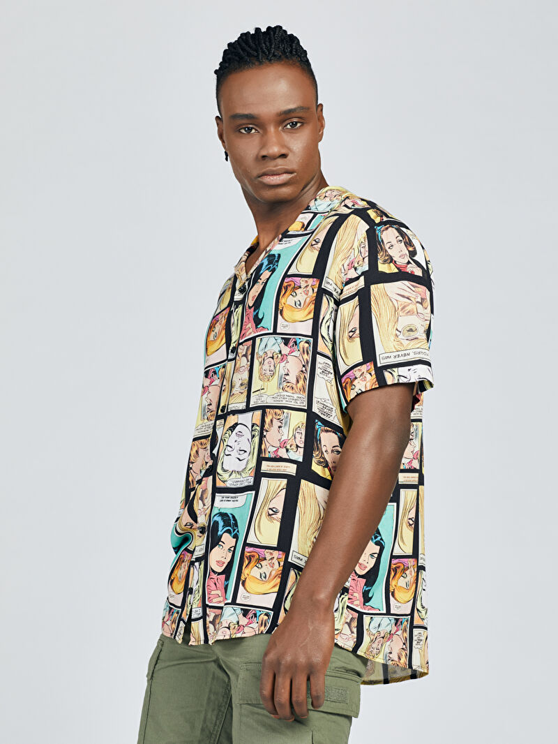 Relax Fit Erkek Gömlek K.kol