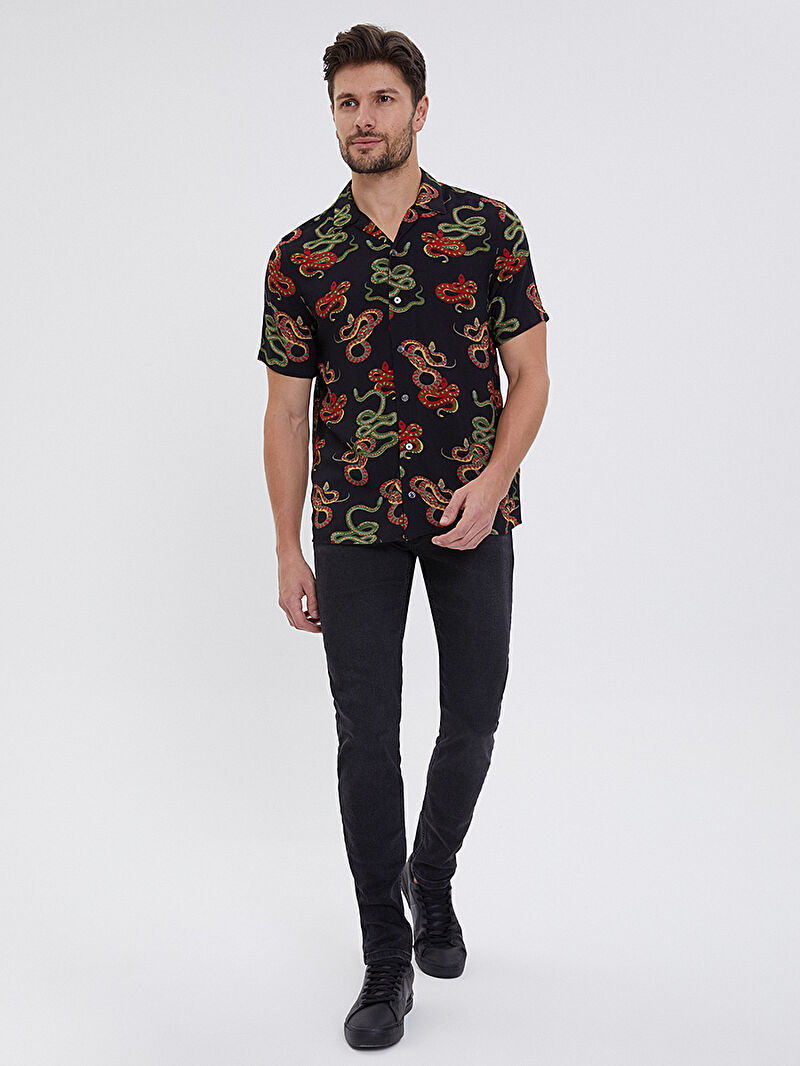 Relax Fit Erkek Gömlek K.kol