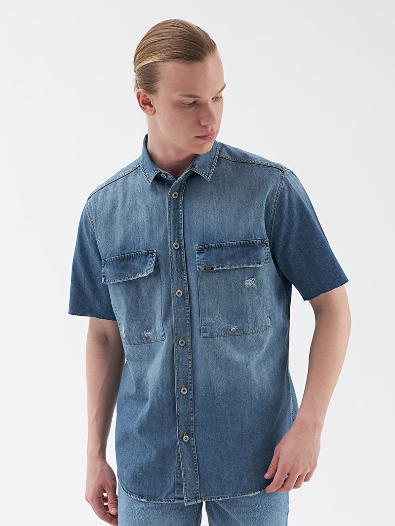 Regular Fit Erkek Gömlek K.kol